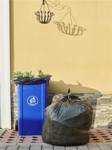 Bolsas de Basura Desechables Gruesas de LDPE Negro Termosellables, Forros para Contenedores de Grado Profesional - Product Image 6