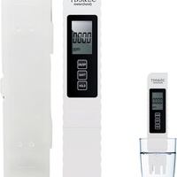 Testeur d'eau numérique 3 en 1, TDS, EC, thermomètre avec écran LCD rétroéclairé pour l'eau potable, l'aquarium, l'hydroponie, la piscine