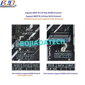 NGFF <span class=keywords><strong>M</strong></span>.<span class=keywords><strong>2</strong></span> Key-<span class=keywords><strong>M</strong></span>-Schnitts telle zu Schlüssel B <span class=keywords><strong>M</strong></span> PCI-E 4.0 X4 2280 M2 NVME SATA SSD-Adapter karte mit 0,3 <span class=keywords><strong>M</strong></span> Hochgeschwindigkeits-FPC-Verlängerung kabel - Product Image 3