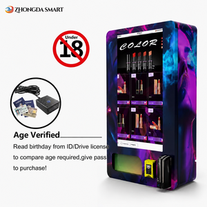 Mesin Vending Mini Layar Sentuh 32 Inci Custom dengan SDK Multi-Payment Bersertifikasi CE ROHS FCC Dilengkapi Verifikasi Usia - Product Image 3
