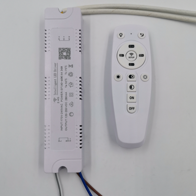 AC220V Remote Control LED Driver 24-40W 40-60W 2.4G 230mA Constant Current Drivers 20W Output Power Intelligent LED Power Supply