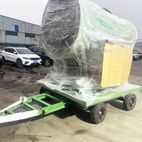 Canon à brouillard d'eau efficace pour le contrôle de la poussière avec une large couverture pour les sites miniers et de construction