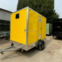 Toilettes portables écologiques de luxe durables |   Unité moderne à déploiement rapide pour la construction scolaire et l'assainissement d'urgence
