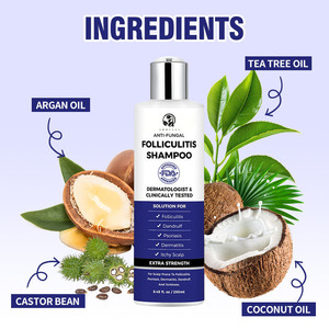 <span class=keywords><strong>Shampooing</strong></span> apaisant personnalisé au logo, anti-pelliculaire, traitement à l'acide salicylique pour la folliculite, le meilleur soin capillaire - Product Image 4