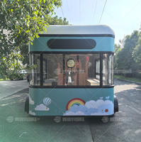 Remorque mobile pour snacks et bonbons avec cuisine complète pour la restauration rapide, hamburgers, hot-dogs, pizzas, café, chariot de bar