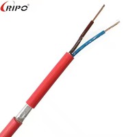 Cable de Alarma contra Incendios de Cobre Sólido de 2 Núcleos RIPO de 1.5mm2 y 2.5mm2 |   Cableado de Seguridad Resistente al Fuego para Sistemas de Emergencia