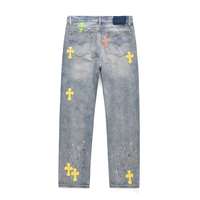 Jeans tendance DiZNEW stylés pour hommes Jeans décontractés pour hommes taille Puls Jeans de qualité avec logo personnalisé jeans de qualité pour hommes et patchs d'usine