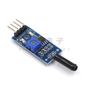 Module de capteur de choc SW-1801P, sortie en circuit ouvert 32mm x 14mm avec indicateur LED pour système d'alarme et dispositifs de sécurité - Product Image 4