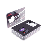 AGFRC 8mm completo CNC 7G 3KG 0.052s 8,4 V HV 15T titanio Metal Gear Mini programable Digital RC pequeño avión Robot Servo