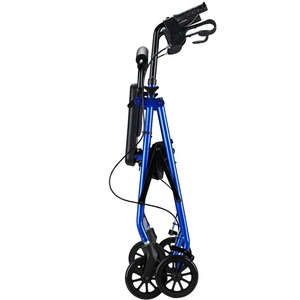 Caminar andador movilidad ayudas discapacitados para Adultos Mayores equipo herramienta ajustable de pie ligero manual - Product Image 5