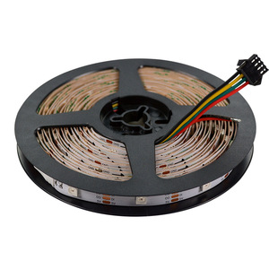 5V 5050 <span class=keywords><strong>30</strong></span> 60 144发光二极管梦幻彩色发光二极管灯条SK9822可寻址像素智能发光二极管灯条