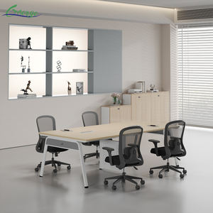 Muebles <span class=keywords><strong>de</strong></span> oficina <span class=keywords><strong>de</strong></span> diseño moderno, <span class=keywords><strong>mesa</strong></span> <span class=keywords><strong>de</strong></span> <span class=keywords><strong>sala</strong></span> <span class=keywords><strong>de</strong></span> reuniones <span class=keywords><strong>de</strong></span> negocios para <span class=keywords><strong>4</strong></span> <span class=keywords><strong>personas</strong></span>, escritorio <span class=keywords><strong>de</strong></span> conferencia personalizado - Product Image 2