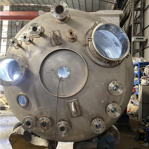 Reactor de acero inoxidable Berpengaduk Pegamento Tanque de mezcla Urea Formaldehído Resina Máquina - Product Image 6