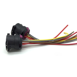 Automobile 5 Pin Plug Connector <b>12V</b> IP65 PVC Insulated Copper Core Wiring Harness For Car Headlight <b>Socket</b> - Product Image 2