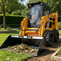Chargeuse compacte multifonctionnelle JC35 à châssis bas pour la préparation des sols agricoles et les travaux municipaux