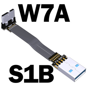 Trung Quốc nhà máy bán buôn USB3.0 đến 90 độ khuỷu tay Micro B Flat FPC Cáp - Product Image 3