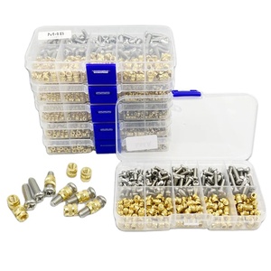 20 anni di fissaggio fabbrica prezzo all'ingrosso OEM inserto in ottone dado migliori dadi inserti in ottone - Product Image 1