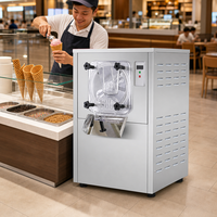 Machine à glaces et sorbets commerciale à contrôle numérique, pompe à air, texture uniforme, certifiée Energy Star, garantie 1 an