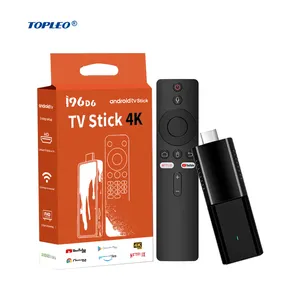 Topleo hd box tv Supports 4K video decoding dual wifi streaming android box tv stick android