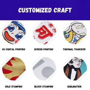 Canvas Tote Bag Custom Printed Logo Own Design With Pocket and Zipper - Product Image 3