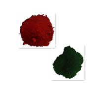 Colorant ciment pigment oxyde de fer poudre rouge 130 190 110
