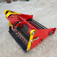Moissonneuse-batteuse vibrante à quatre roues tractée par un tracteur pour pommes de terre, patates douces, radis, gingembre ; Haute productivité