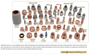 220194 220555 220189 220183 lời khuyên Hàn Plasma cắt phụ kiện lá chắn - Product Image 3