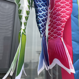 Bandera Decorativa Japonesa para Exteriores, con Diseño de Carpa Koi, Pez Vela, para Jardín o Patio Trasero - Product Image 6