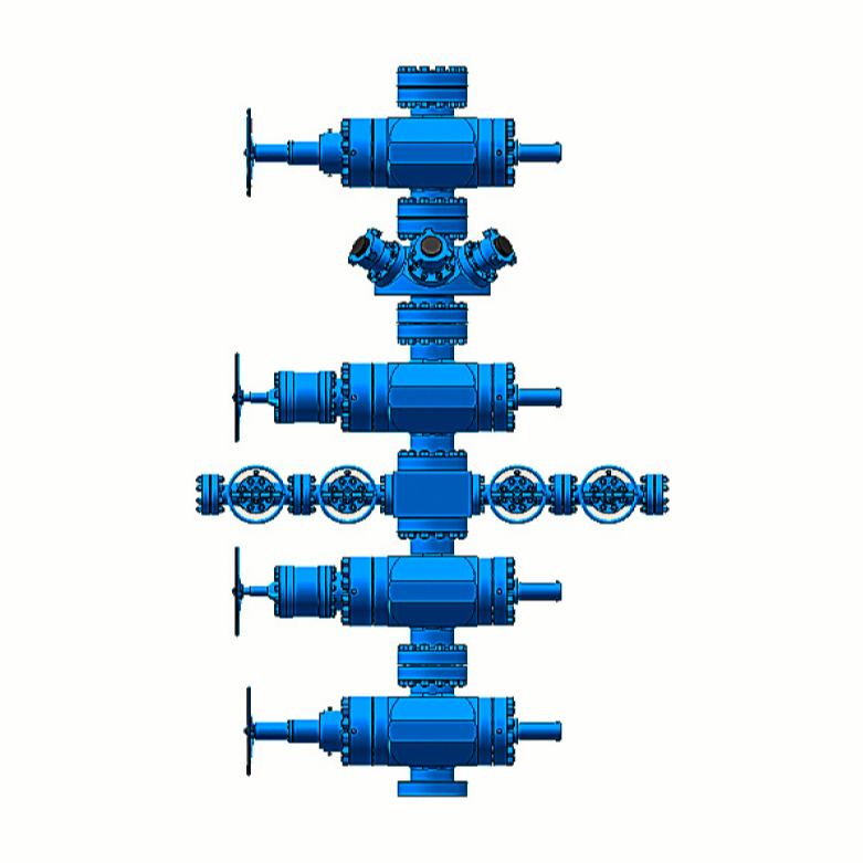 API 6A bẻ gãy wellhead và Cây giáng sinh thiết bị cho dầu và khí đốt cũng sản xuất