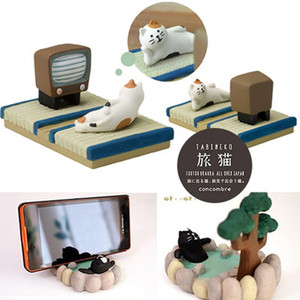 Chat japonais paresseux support de téléphone portable ornement étudiants drame regarder anniversaire mur signes <span class=keywords><strong>bois</strong></span> artisanat boîtes en <span class=keywords><strong>bois</strong></span> - Product Image 2