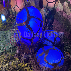 Luz Decorativa Artística con Forma de Fruta Sagrada, con LED y Degradado Naranja, para Decoración de Jardines, Parques y Festivales al Aire Libre - Product Image 5