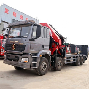 รถบรรทุกติดเครน SHACMAN H3000 8x4 แบบไฮดรอลิกพับได้ รับน้ำหนัก 20 ตัน 25 ตัน สำหรับยกตู้คอนเทนเนอร์ ทนทานต่อการสึกหรอ ราคาดีที่สุด - Product Image 1