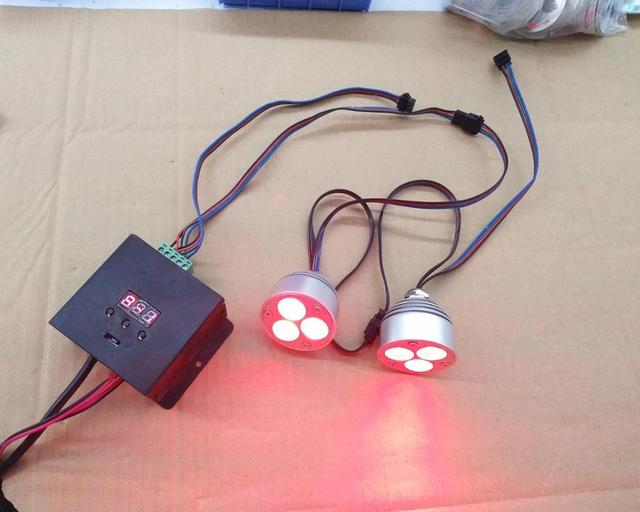 6W 50mm Mini RGB(3in1) Led Spot Light 12-24V DC CE&RoHS Modern Aluminum Living Room App & Remote Control