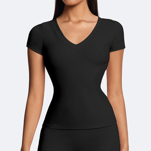 Conjunto de Yoga de Cintura Alta Ecológico con Logotipo Personalizado de Alta Calidad para Mujer, Leggings para Deportes al Aire Libre, Gimnasio, Correr, Sensación de Desnudez - Product Image 4