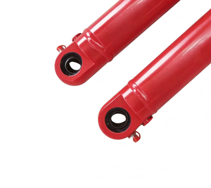 Cilindro Hidráulico HC OEM <span class=keywords><strong>Rojo</strong></span> de Doble Efecto con Longitud de Carrera Personalizada para Aplicaciones de Empuje y Tracción - Product Image 5
