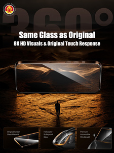 Full 360 °   Pellicola Protettiva Privacy in Vetro Temperato 9H Anti-Spia Massima <span class=keywords><strong>Protezione</strong></span> per <span class=keywords><strong>iPhone</strong></span> 17 Pro Max/17 Air - Product Image 5