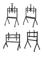 Sederhana gratis berdiri TV Mount 14-55 inci FD1260 600*400mm berdiri gratis TV Carts