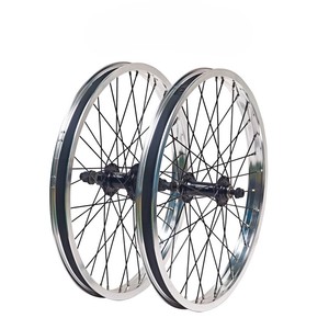 Juego de <span class=keywords><strong>Ruedas</strong></span> <span class=keywords><strong>BMX</strong></span> de 20 Pulgadas con 120 Puntos de Contacto, 4 Rodamientos Sellados, Buje de 36H, Llantas con Radios Coloridos para Freestyle, Extreme, Street y Park - Product Image 4