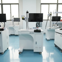 Machine de marquage laser à fibre à onde continue 30W - Gravure et marquage précis des métaux noirs - Prise en charge DXF/AI/DWG/DST - 256 couches - Haute performance