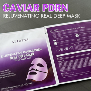 Mascarilla Facial Profunda <span class=keywords><strong>Real</strong></span> con <span class=keywords><strong>Caviar</strong></span> y PDRN |   Mascarilla Facial de Hidrogel para Antienvejecimiento y Reparación de la Barrera Cutánea, Marca Privada - Product Image 1