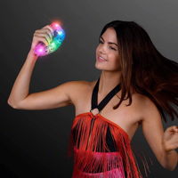 Chapeau de cowgirl professionnel CARDSILK avec lumières et ballon de plage lumineux, ainsi que des balles LED lumineuses pour les fêtes au bord de la piscine et la promotion d'événements
