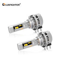 Q66 H15 Auto LED-Scheinwerfer 90W 8000LM 6500K IP65 LED-Birne für Fahrzeugbeleuchtungs-Upgrade DC12-16V Plug&Play mit Lüfter Aluminium 1 Stück