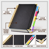 Carnet personnalisé B5 avec couverture en cuir PU épais, 300 pages, de haute qualité esthétique, pour le bureau, les études, la prise de notes et l'utilisation comme journal.