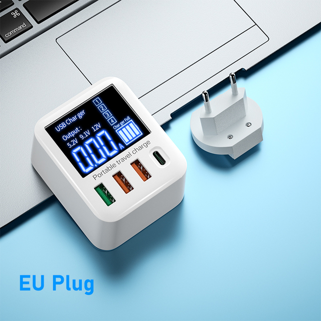 40W Quick Charge USB Charger Wall Travel Phone Adapter Fast Charger PD USB C Charger for iPhone 13 12 Xiaomi Huawei Samsung