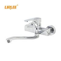 Leirlee — robinet mitigeur de douche en céramique, noir, OEM, robinet mitigeur de bain