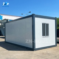Zhongnan Maison Mobile Modulaire 2 3 Chambres à Coucher Petite Maison Portable Salle de Bains Cuisine Maison Préfabriquée Conteneur avec Toilette