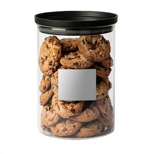 Borosilicate Glass Modern Airtight Canisters Multifunction Sustainable Kitchen Food Storage <b>Jars</b> PP Lid <b>Spice</b> Sugar Candy Rice - Product Image 2
