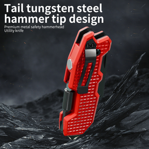 Coltello multiuso pieghevole in lega di grado DIY con lama retrattile e punta per cacciavite in acciaio ad alto tenore di carbonio - Product Image 4