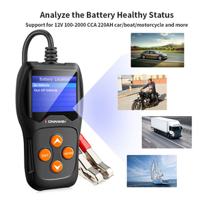 Testeur de batterie Automobiles <span class=keywords><strong>Motorsport</strong></span> KW600 testeur de batterie numérique de marque konnwei testeur de santé de batterie de voiture avec 100-2000CCA - Product Image 6