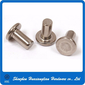 Fabricante de sujetadores de hardware PIN personalizado din660 <span class=keywords><strong>DIN</strong></span> <span class=keywords><strong>660</strong></span> cabeza redonda <span class=keywords><strong>remache</strong></span> de cobre sólido - Product Image 5